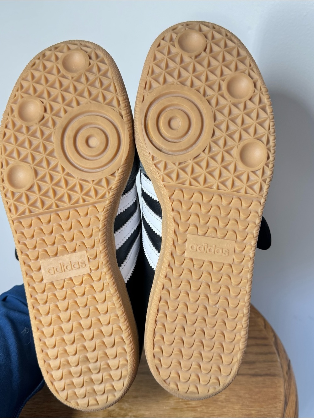 Adidas Originals Samba Jane Black Gum Sole Women's Shoes Size 8 - Picture 8 of 10